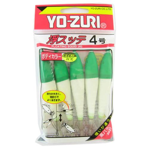 定番のお歳暮 冬ギフト デュエル 浮スッテカン布巻 5本入4 0号 L3 L緑 白 D54 ゆうパケット