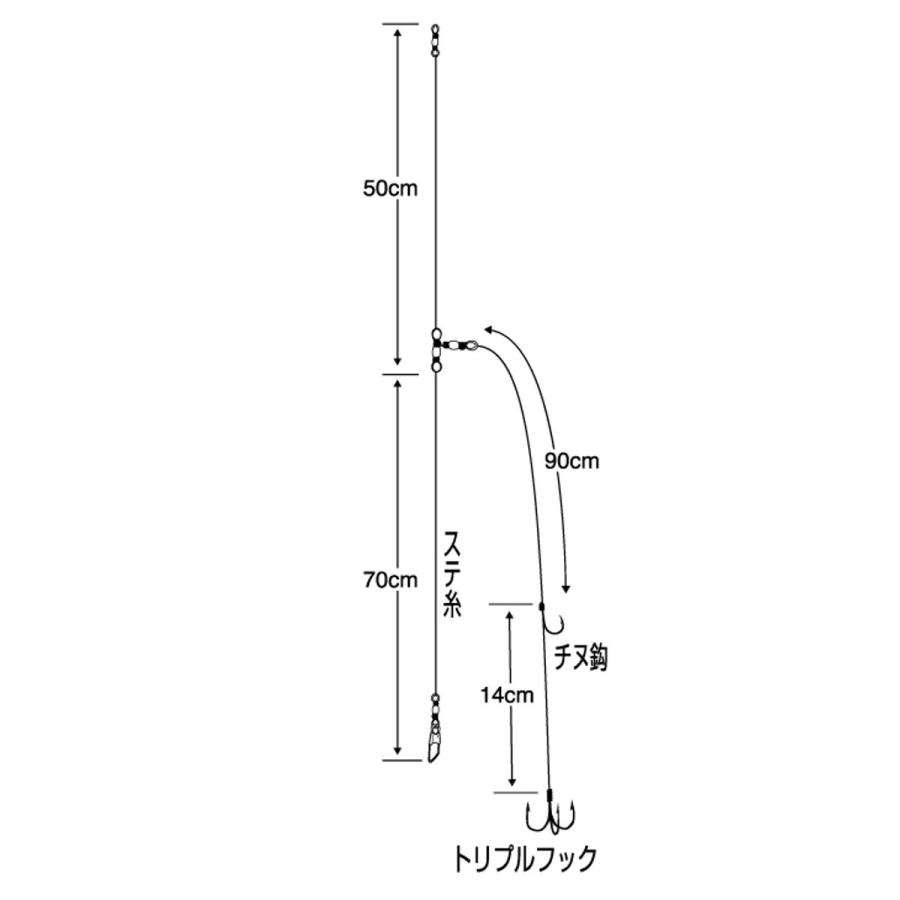 ささめ針 実船 トリプルヒラメ ケイムラ Fsm77 親針7号 孫針8号 ハリス6号 ゆうパケット 釣具のマスタック Paypayモール店 通販 Paypayモール