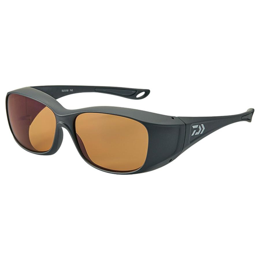 DAIWA（ダイワ） 偏光グラス TLO 028 MATT BLACK/LUSTER ORANGE : 釣具