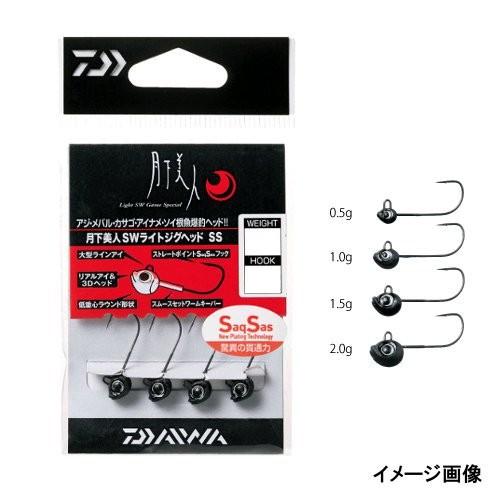 ダイワ 月下美人 ｓｗライトジグヘッドｓｓ ２ ０ｇ １０ 黒 ゆうパケット 釣具のマスタック Paypayモール店 通販 Paypayモール