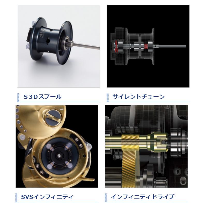 はこぽす対応商品 1 カルカッタコンクエスト シマノ Left 左 21年モデル ベイトリール ベイトリール ルアー用 Reflect Com Pl