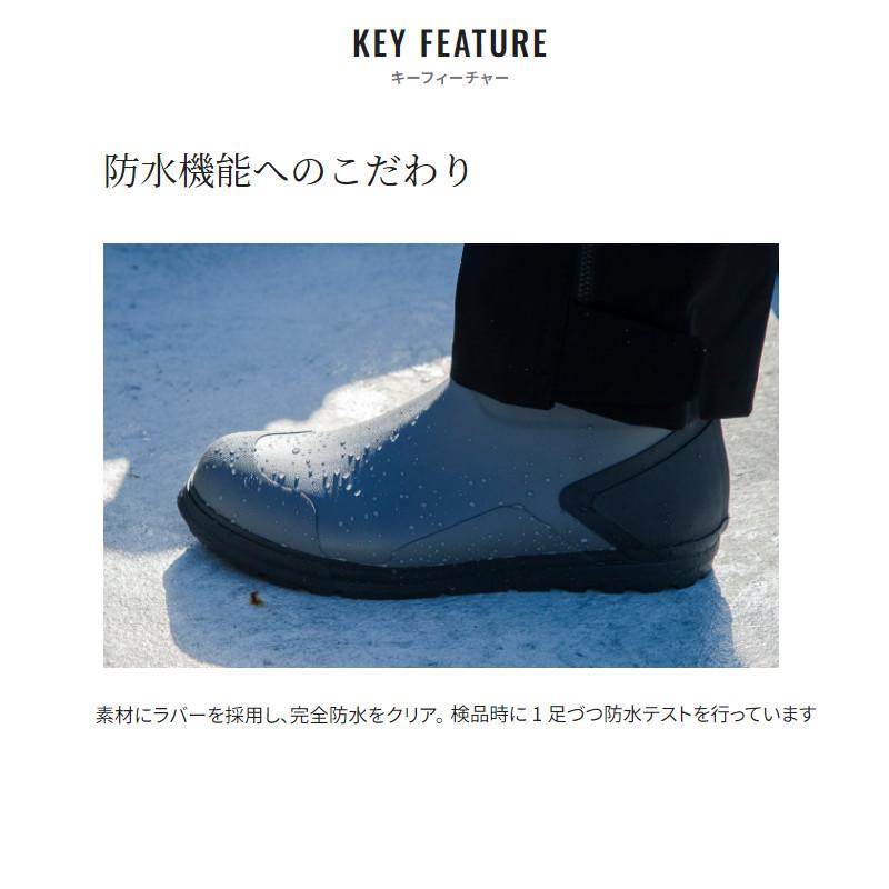 シマノ フットウェア ショート ショートデッキブーツ L ネイビー FB-340X_4
