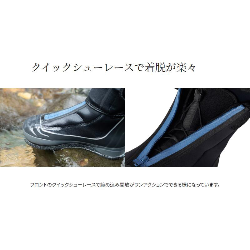シマノ 鮎GAME ウェットシューズ カットフェルト 中丸 28.0cm ブラック FS-04XX_7