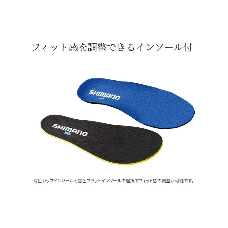 シマノ 鮎GAME ウェットシューズ カットフェルト 中丸 28.0cm ブラック FS-04XX_8