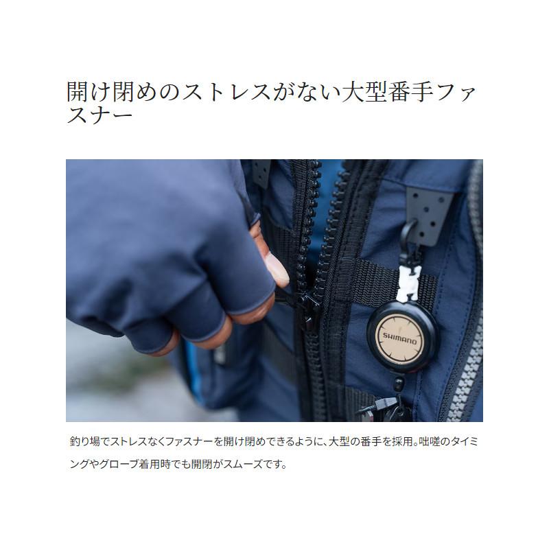 シマノ（SHIMANO） 【現品限り】 ウェア 鮎GAME ベスト XL ネイビー VE