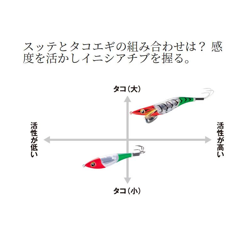 シマノ タコマスター スッテＭ フラッシュブースト タコエギ 5個 シマノ（SHIMANO） タコマスター スッテ M フラッシュブースト 005 A