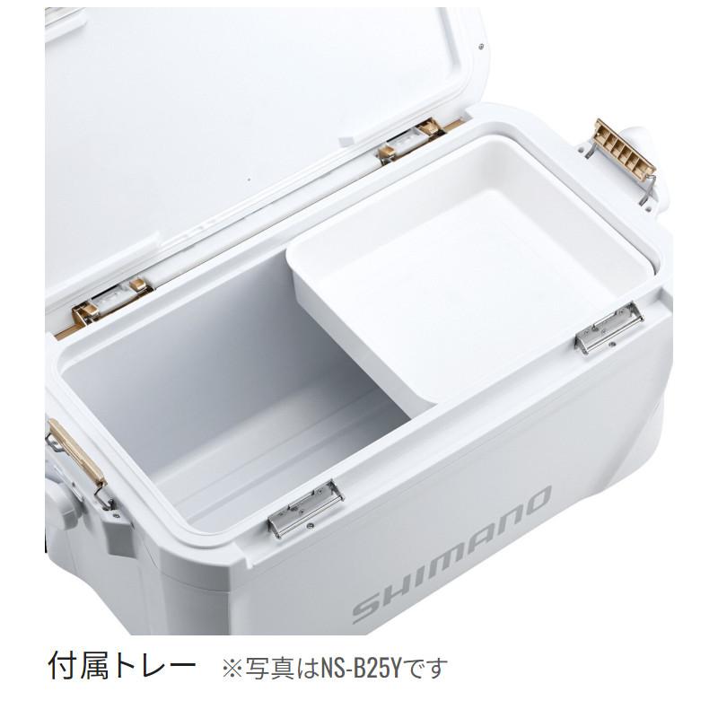 【現品限り】 シマノ クーラーボックス スペーザ ベイシス 25L キャスター ネイビー NS-D25Y クーラーボックス【同梱不可】の画像