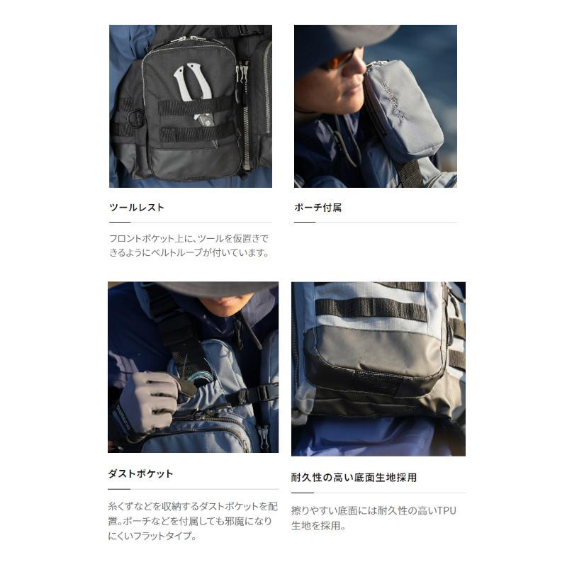 シマノ（SHIMANO） ライフジャケット アクトゲームベスト L ブラック