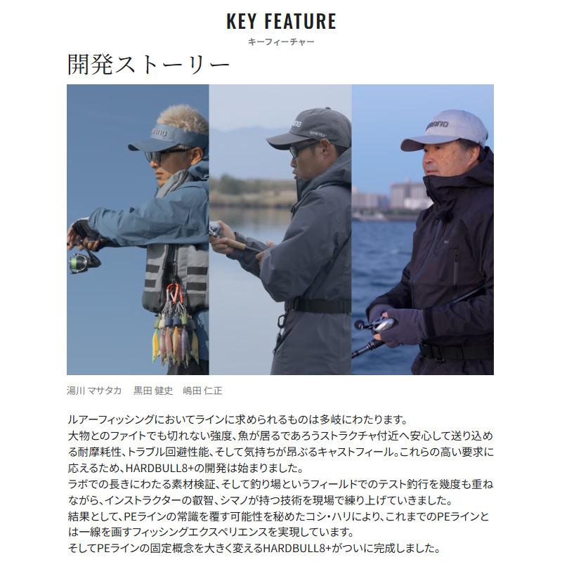 シマノ（SHIMANO） ハードブル 8+ 200m 1.5号 10m×5カラー LD-M68X