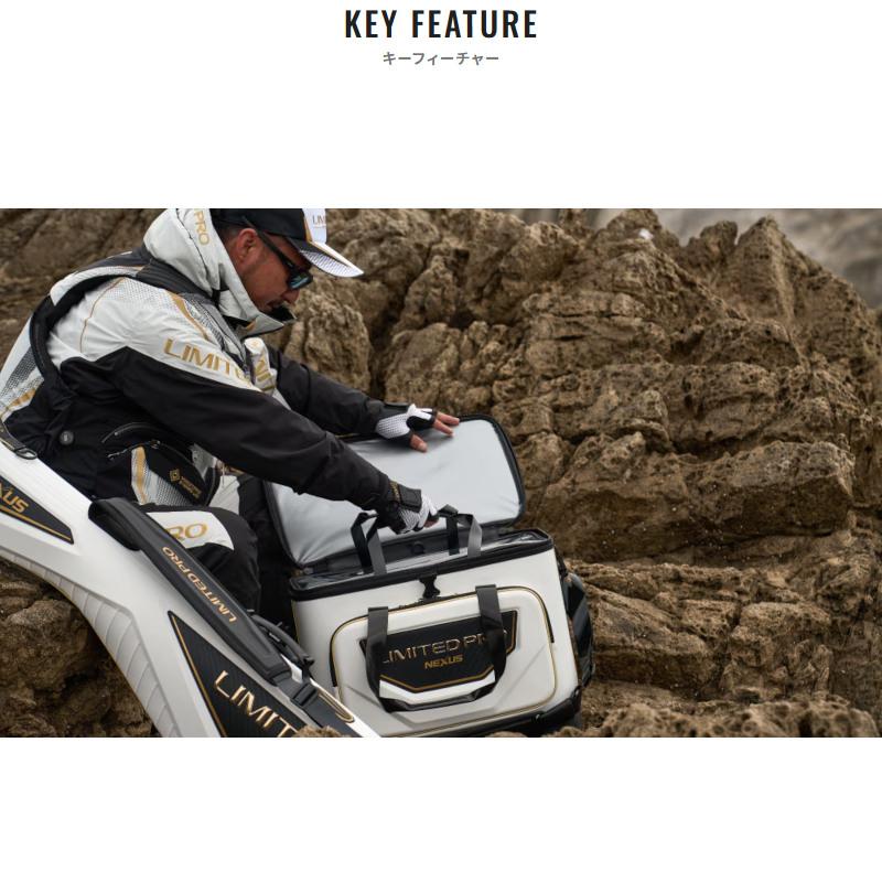 シマノ  BA-112S 磯クール LIMITED PRO  36L  リミテッドホワイト シマノ（SHIMANO） 磯クール リミテッドプロ 36L リミテッドホワイト