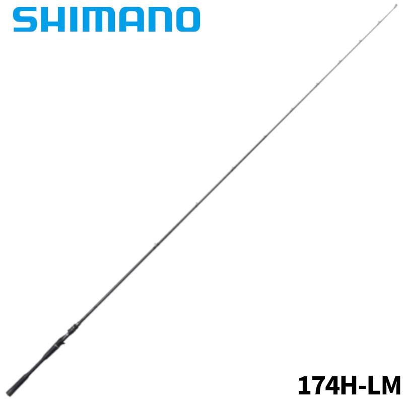 シマノ（SHIMANO） バスロッド 24 ポイズンアドレナ 174H-LM【大型商品