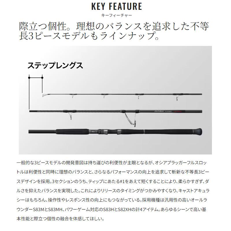 シマノ キャスティングロッド オシアプラッガー フルスロットル シマノ キャスティングロッド オシアプラッガー フルスロットル