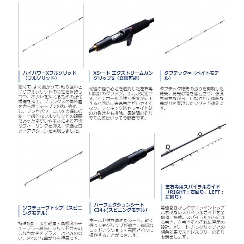 シマノ（SHIMANO） タイラバロッド 炎月 エンゲツXR FS-B66M/RIGHT
