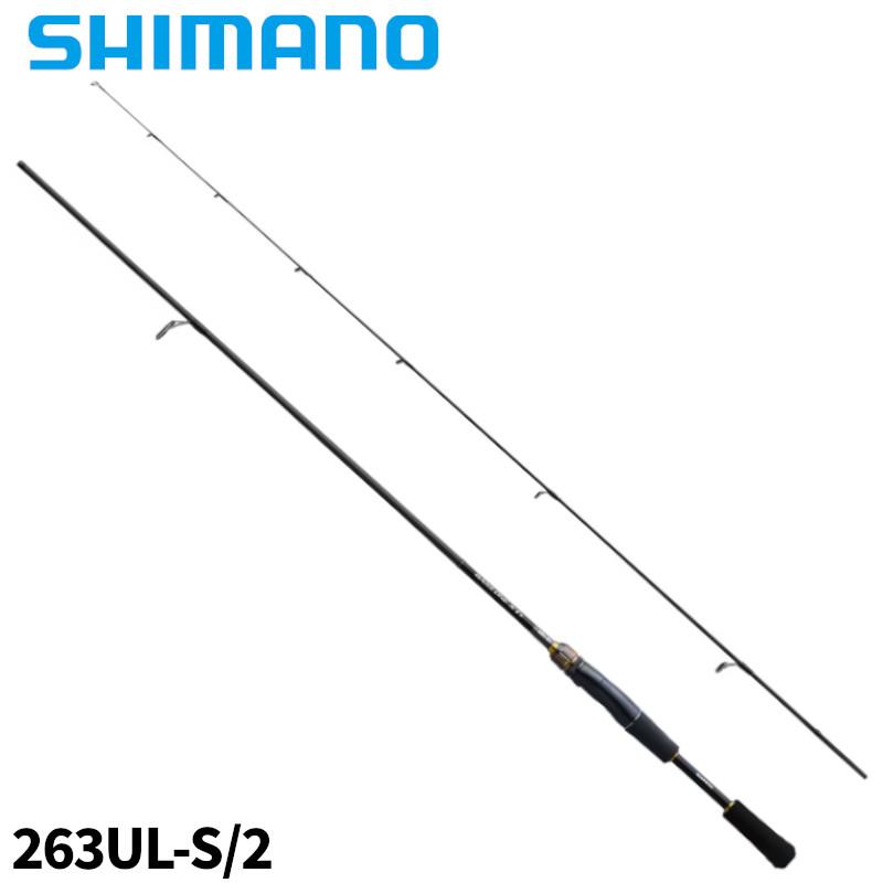 SHIMANOシマノ バスワンXT+ 263ul-s/2 シマノ（SHIMANO） バスロッド バスワン XT+ 263UL-S/2 23年モデル【同