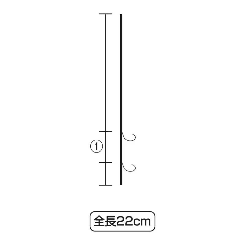 シマノ 龍のヤナギ (太軸) 針7.5号-ハリス0.8号 RG-A58Q【ゆうパケット】｜mastak｜02