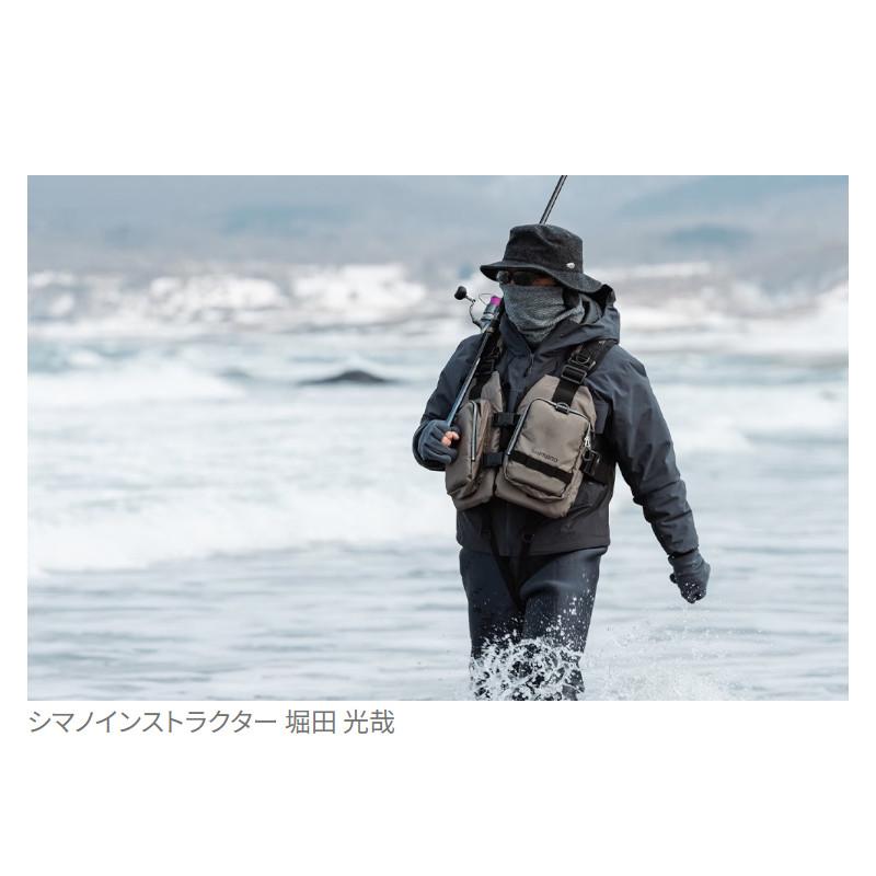 シマノ ライフジャケット ゲームベストライト フリー グレーダックカモ 