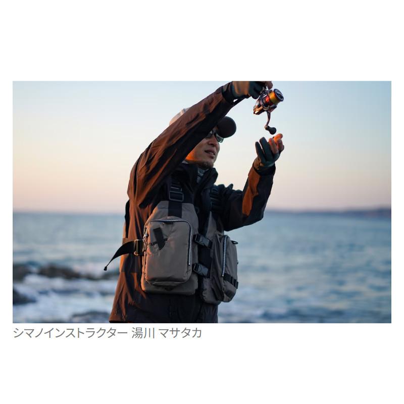 シマノ ライフジャケット ゲームベストライト フリー グレーダックカモ 