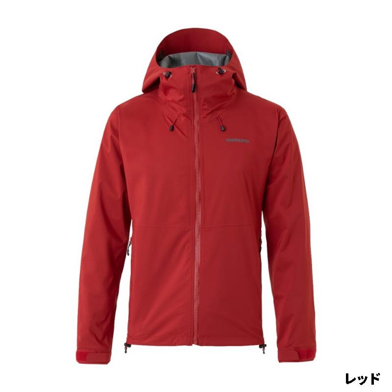 【アウトレット】 シマノ レディースウェア レインギアジャケット01 WM レッド RA-01JV シマノ（SHIMANO） 【アウトレット】 レディースウェア レインギア