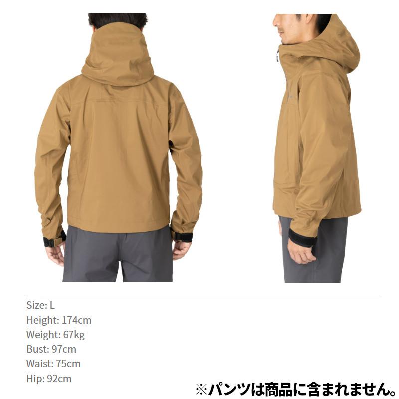シマノ ウェア ショートレイン ジャケット M ネイビー RA-025W_1