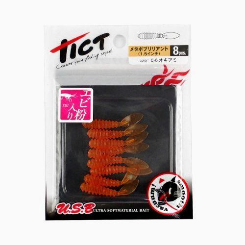 TICTメタボブリリアント1.5C-6オキアミ19袋+特製うるし黒10g4本 林