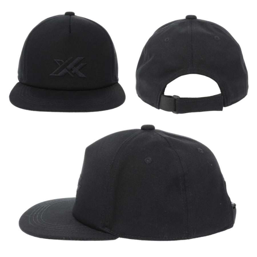 現品限り】 キャップ XOOX フラットバイザーキャップ フリー ブラック