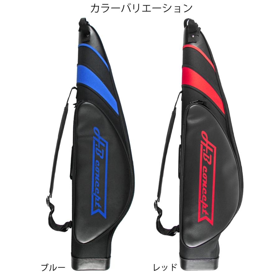 現品限り】 H.B コンセプト ロッドケース リールイン95 レッド concept