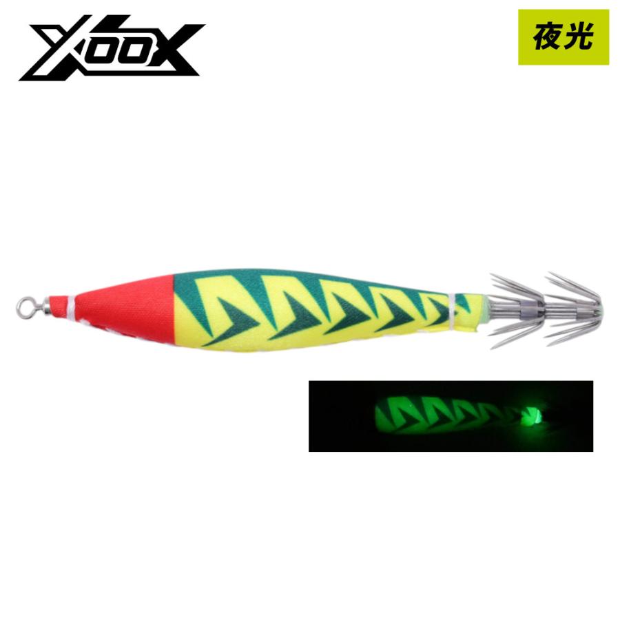 きょのり XOOX イカノリヨッテ 4号 赤黄杉【ゆうパケット】 : 釣具のマスタック