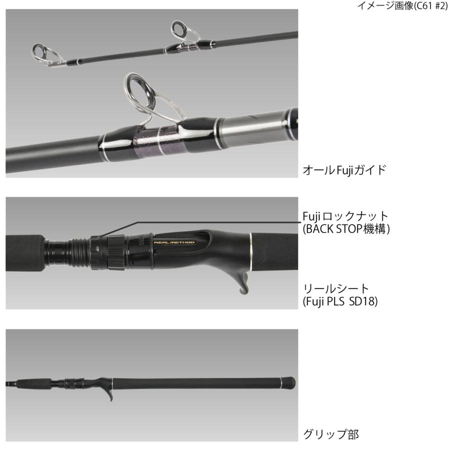 アウトレット】 ジギングロッド リアルメソッド ジギング-GRII