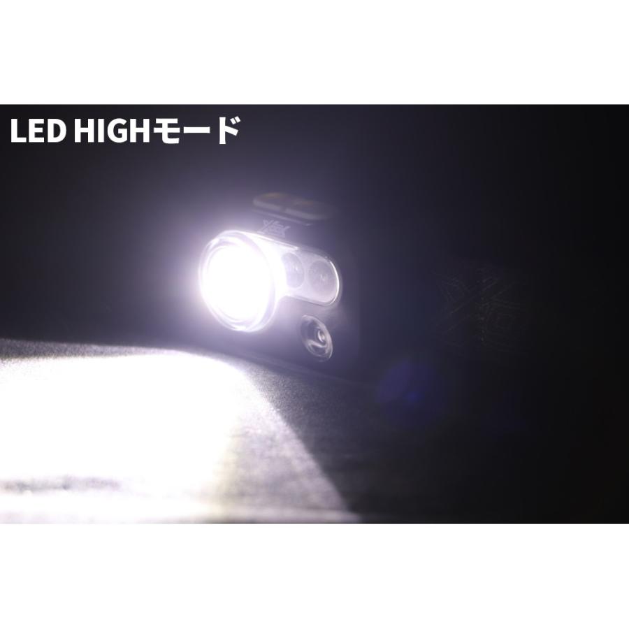 XOOX センサーLEDヘッドライト 充電式 : 釣具のマスタック - 通販