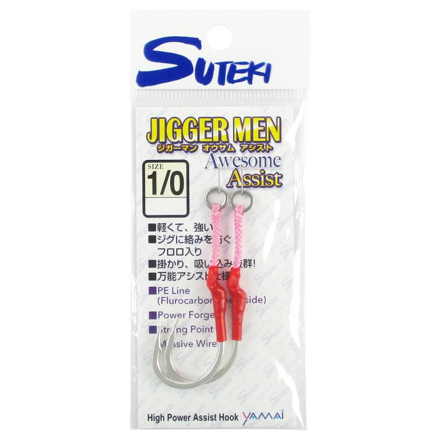ヤマイ ステキ針 JIGGER MEN Awesome Assist #1/0【ゆうパケット