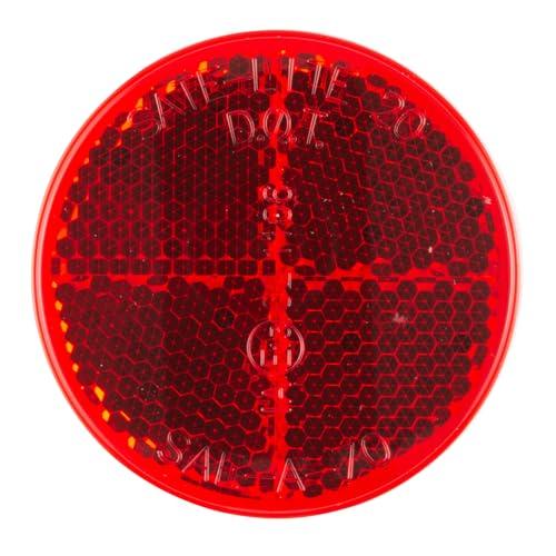 【並行輸入品】 Grote 41002 Red Round Stick On Reflectorの画像