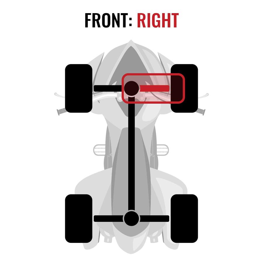 【並行輸入品】Sixity XTA Front Right Axle compatible with Yamaha Grizzly 700 2_8