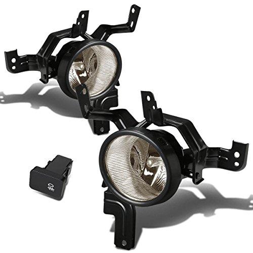 【並行輸入品】ホンダ CR V ドライビングバンパー フォグライト+バルブ+スイッチ (スモークレンズ)   第3世代 RE K24Z Auto_1