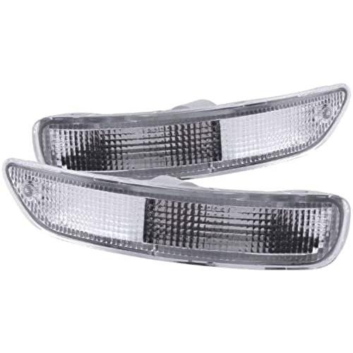 【並行輸入品】ANZO USA 511017 Clear Lens Front Bumper/Turn Signal Light Set_1