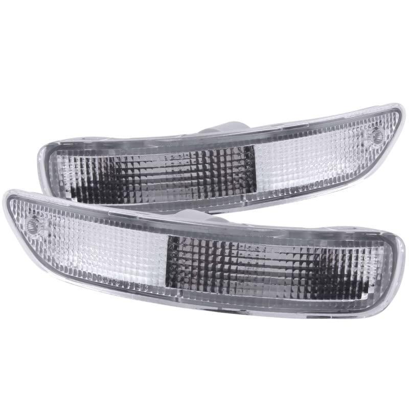 【並行輸入品】ANZO USA 511017 Clear Lens Front Bumper/Turn Signal Light Set_3