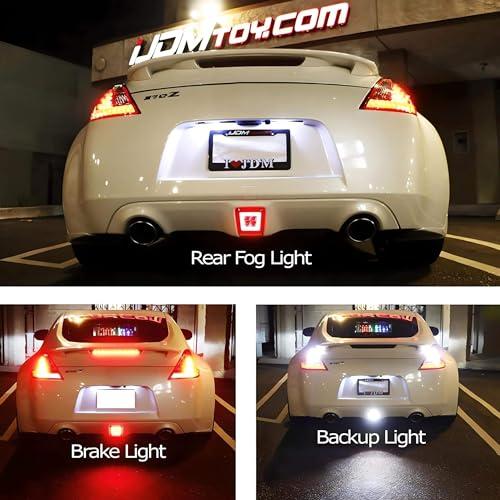 【並行輸入品】日産 リアフォグライトキット For 2009 up Nissan 370Z 72 002 Smoked iJDMTOY Darkの画像