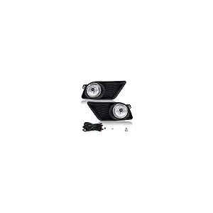 【並行輸入品】RP Remarkable Power、フォグライト 2011 2014 充電器用 クリアレンズ付き ブラックベゼルとスイッチ\u0026配の画像