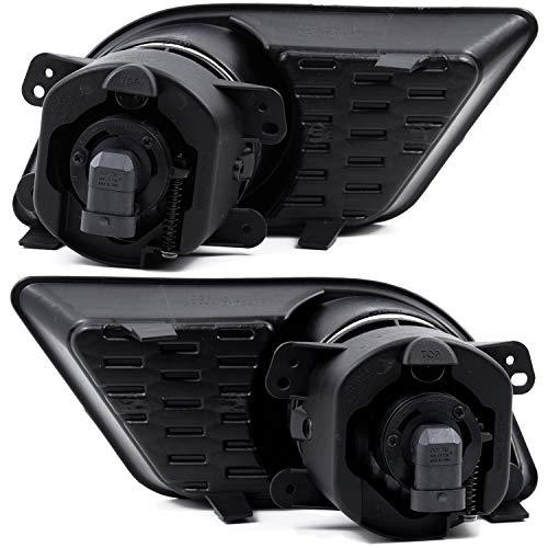 【並行輸入品】RP Remarkable Power、フォグライト 2011 2014 充電器用 クリアレンズ付き ブラックベゼルとスイッチ\u0026配の画像