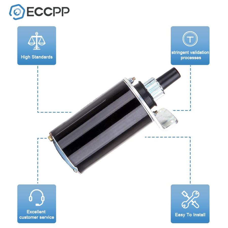 【並行輸入品】ECCPP Starter Motor Fit for fit for John Deere Kohler Engines Saの画像