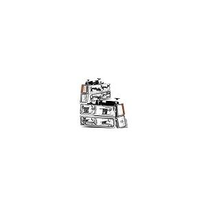 【並行輸入品】Auto Dynasty Headlights Assembly Compatible with 1994 1998 Chevy_2