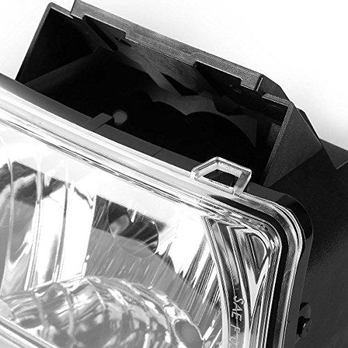 【並行輸入品】Auto Dynasty Clear Lens Front Driving Bumper Fog Light Lamp Compの画像