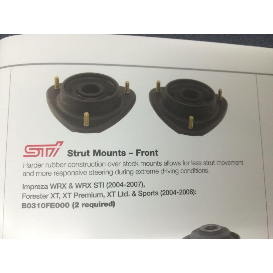 【並行輸入品】Genuine Subaru Group N Front \u0026 Rear Strut Mounts WRX Forester STの画像
