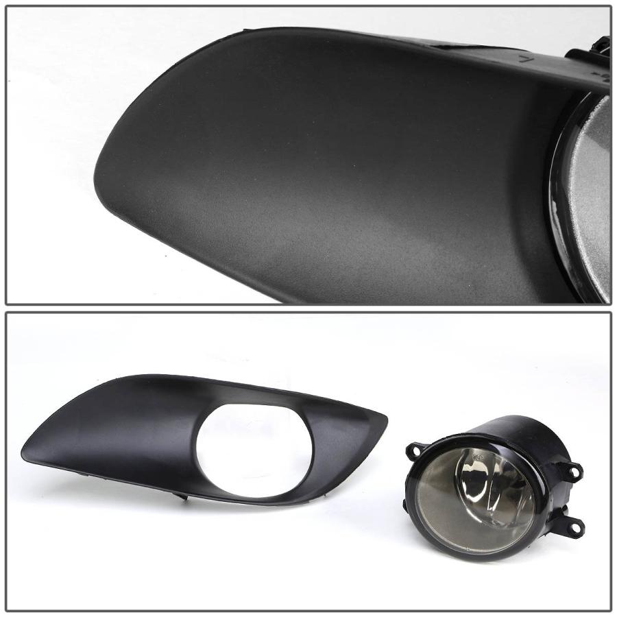 【並行輸入品】バンパードライバーフォグライトランプ ベゼルとスイッチ付き Toyota Yaris XP90 ハッチバック2009 2011に対の画像