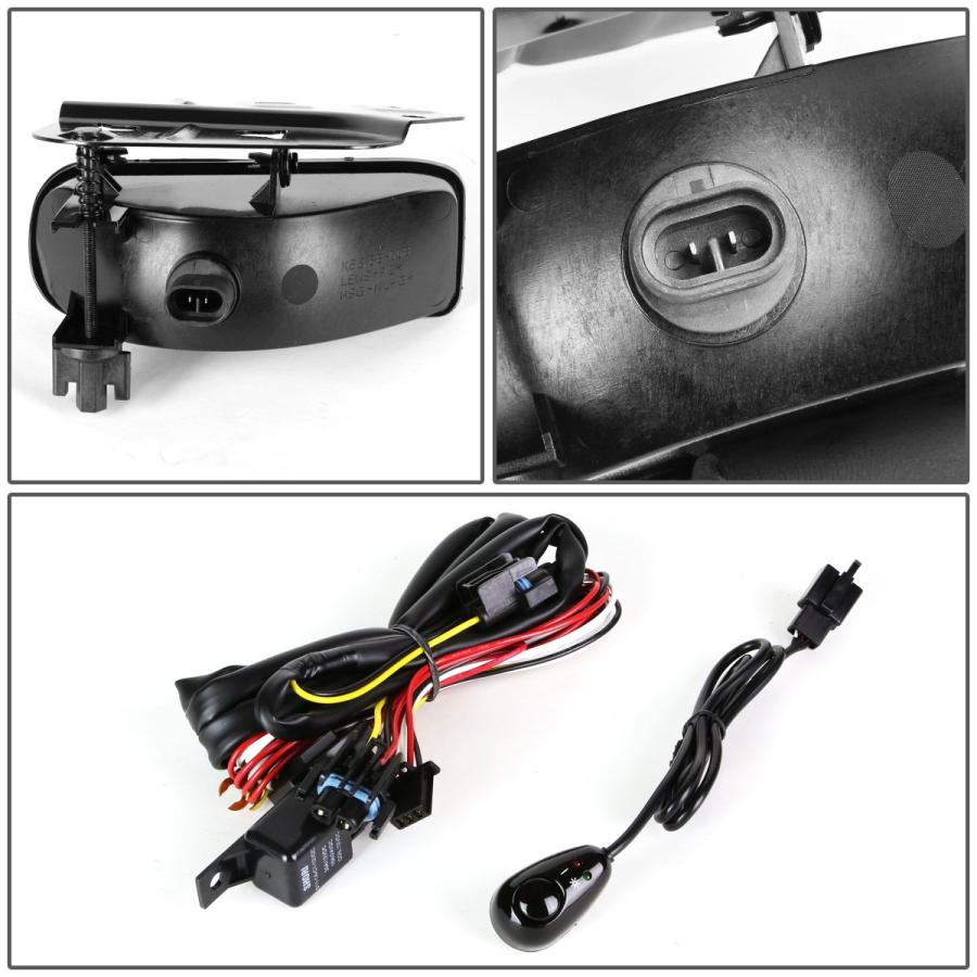 【並行輸入品】DNA MOTORING FL T008 SM アセンブリ フォグライト ドライバー&助手席側 視認性を高めます [02 06 キ_9