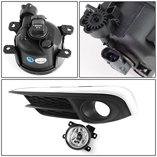 【並行輸入品】Auto Dynasty Front Bumper Driving Fog Light Lamps with Bezel andの画像