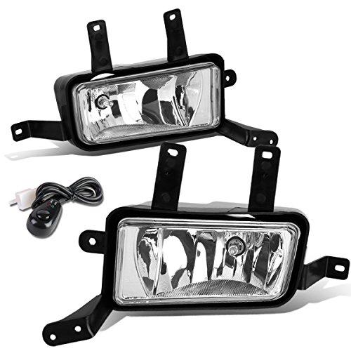 【並行輸入品】Tahoe / Yukon / XL バンパードライビングフォグライト+スイッチ (クリアレンズ) ペア Auto Dynastyの画像