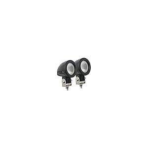 【並行輸入品】Audak オートバイ用フォグランプ LED 2インチラウンド 10W 2個 Audak 2Pcs 10W 2 Inch Rounの画像