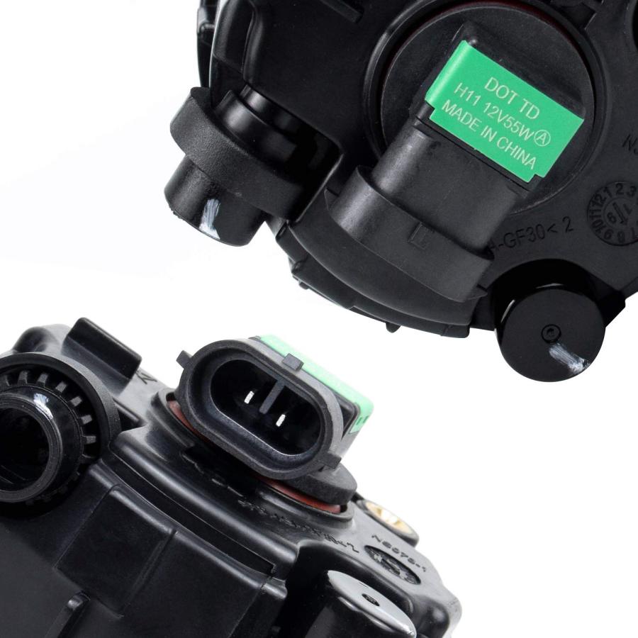 【並行輸入品】Remarkable Power FL7059 フォグライト バンパー ランプ アセンブリ H11 for Infiniti EX_9