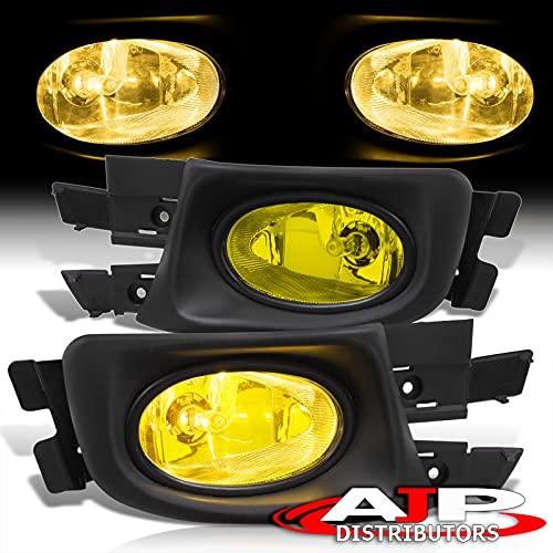 【並行輸入品】AJP Distributors Yellow Front Bumper JDM Driving Fog Lights Lamp_4