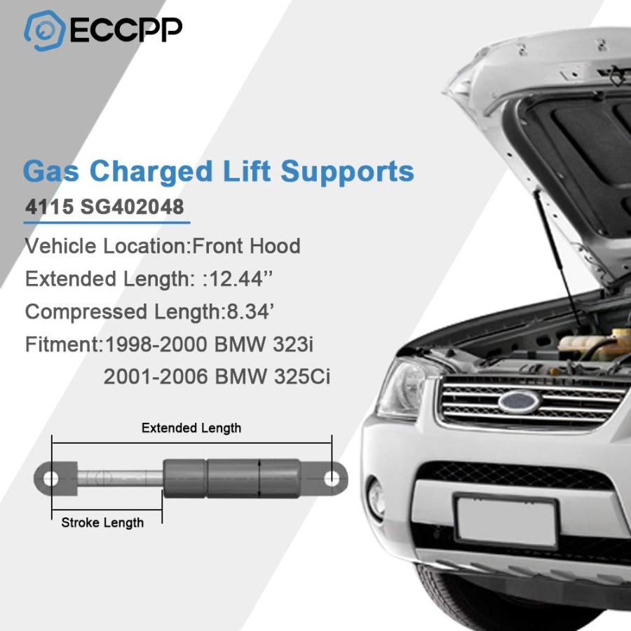 【並行輸入品】ECCPP 2pcs Front Hood Lift Supports Struts Rods Shocks for 1998 2の画像